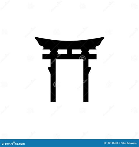 Shinto Icon Vector. Trendy Flat Shinto Icon From Religion Collection ...