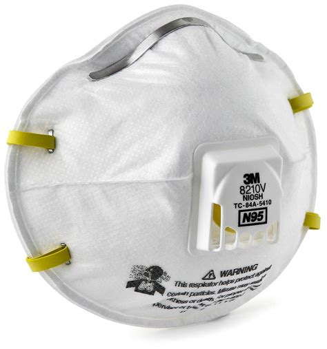 Buy 3M 8210V Particulate Respirator with Cool Flow Valve, Grinding ...