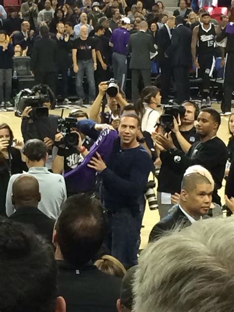 Mike Bibby at the Sacramento Kings game tonight. Love him!! 11-20-14 ...