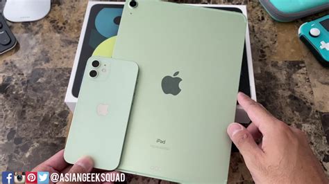 Mint Green Ipad Air 4 Case - ipad cover unlock setting