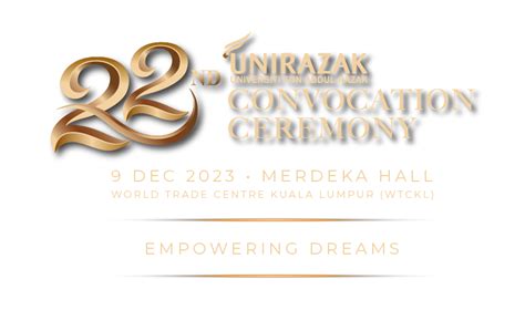 Registration - UNIRAZAK Convocation