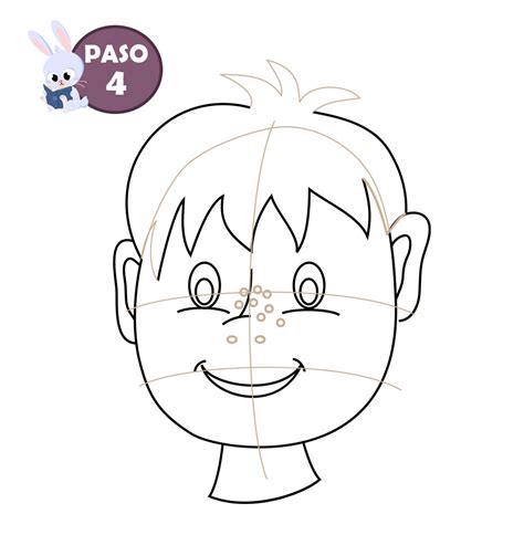 Cómo DIBUJAR una CARA forma fácil paso a paso para niños