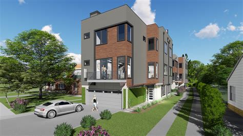 Luxity Terraces | Modern Townhomes Uptown Charlotte | Contemporary ...