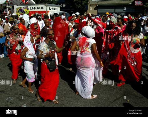 Atmosphere West Indian American Day Parade on Eastern Parkway, Brooklyn New York City, USA - 01. ...