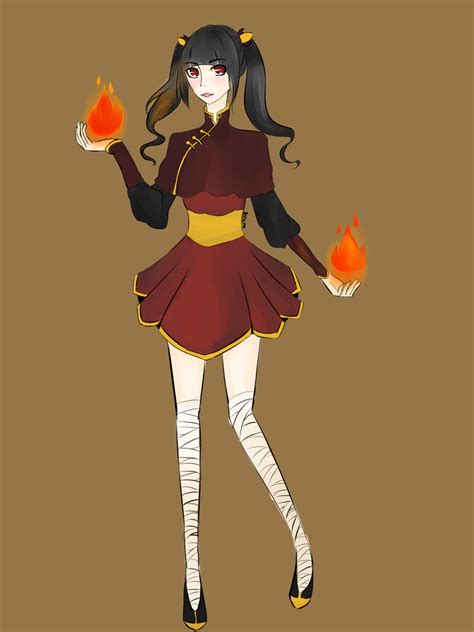 Fire Bender Character by AyunetheTuzi on DeviantArt