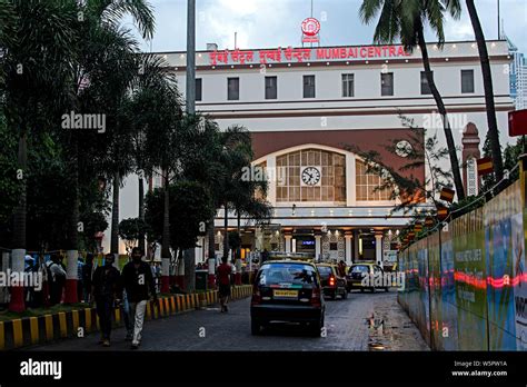 Mumbai Central Railway Station building Mumbai Maharashtra India Asia Stock Photo - Alamy