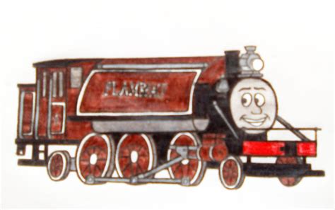 Thomas and Friends OCs: Flambeau by JoshuaTheCartoonGuy on DeviantArt