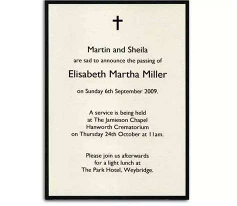 Ghana Funeral Invitation Card - Infoupdate.org