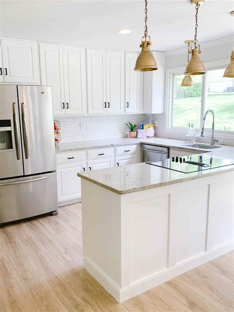 Painting Kitchen Cabinets White - Kitchen Reveal - arinsolangeathome