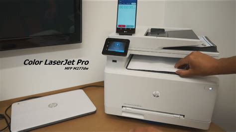 HP Printer - Color LaserJet Pro MFP M277dw Review - YouTube