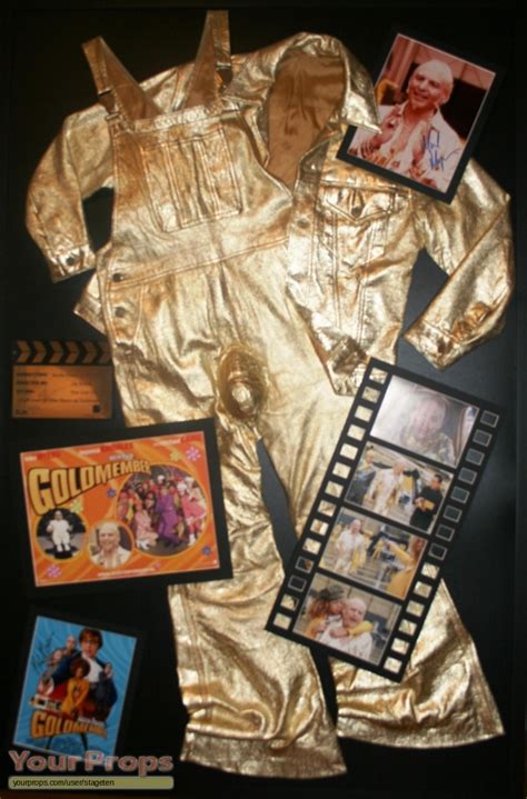 Austin Powers: Goldmember Gold work outfit worn by Mike Myers original ...