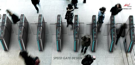 speed gate product design | Industrial design portfolio, Conceptual design, Signage design