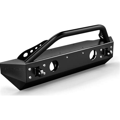 Front Car Bumper Replacement - Chrome, Painted Black | CarParts.com