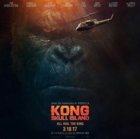 All hail the king! Kong Skull Island posters