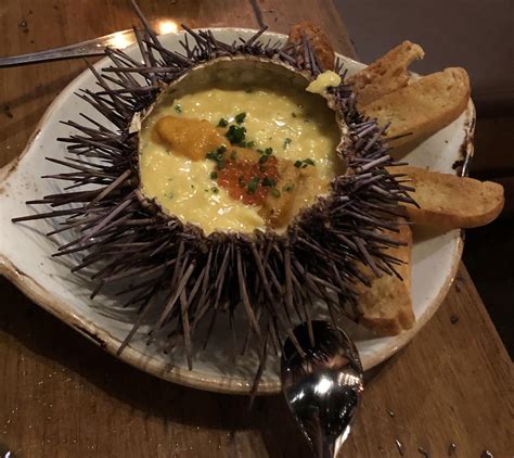 [I ate] Sea Urchin Scrambled Eggs : r/food