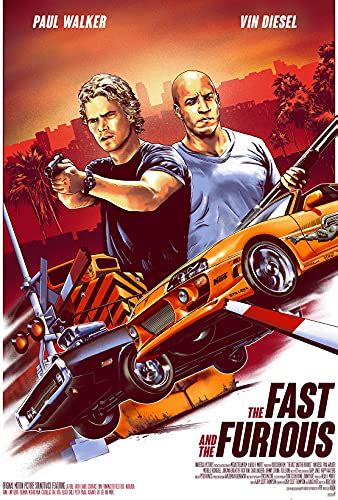 Fast & Furious Poster (300 GSM 12x18 Unframed) 1 : Amazon.in: Home & Kitchen