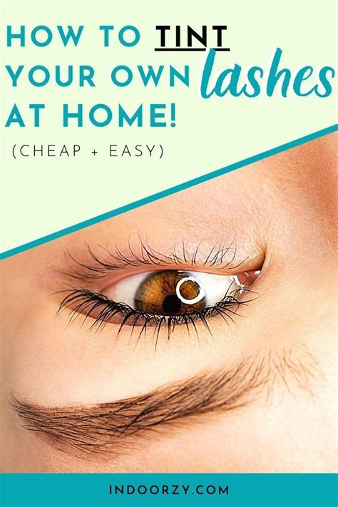 DIY Eyelash Tinting at Home! Exactly How I Tint My Own Natural Lashes at Home (Easy + Cheap ...