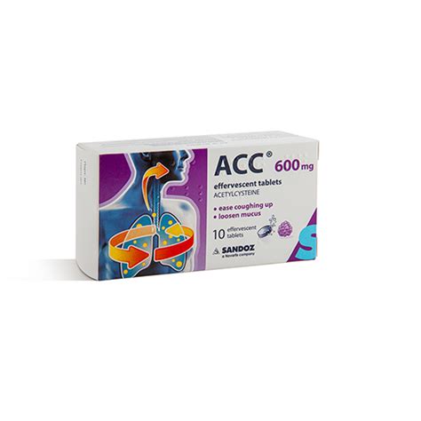 ACC effervescent tablets 600 mg x 10 – Making Health Happen