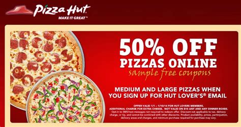 Pizza Hut Coupons October 2014