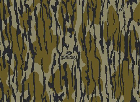 Mossy Oak Original Bottomland Camo Vinyl Roll Outdoor Adhesive Camo Vinyl Wrap Vinyl Sheets by ...