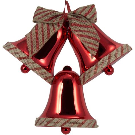 Holiday Time Red Bells Christmas Decoration - Walmart.com