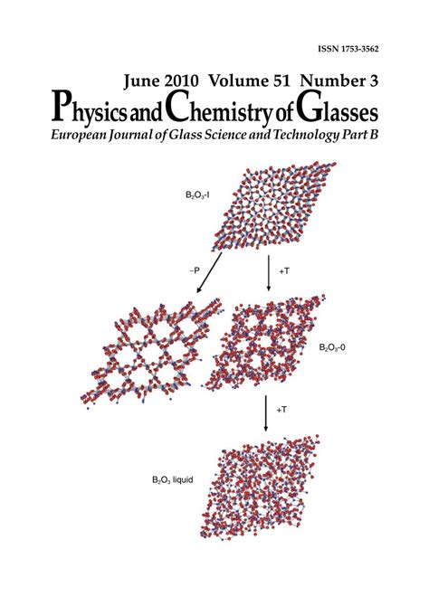 (PDF) Aspects of the non-crystalline state