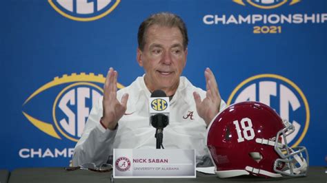 12/04/21: Alabama Post Game Press Conference - SEC Football Championship