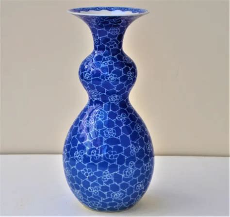 18TH CENTURY ANTIQUE Chinese Blue And White Porcelain Vase Kangxi Mark EUR 172,63 - PicClick FR