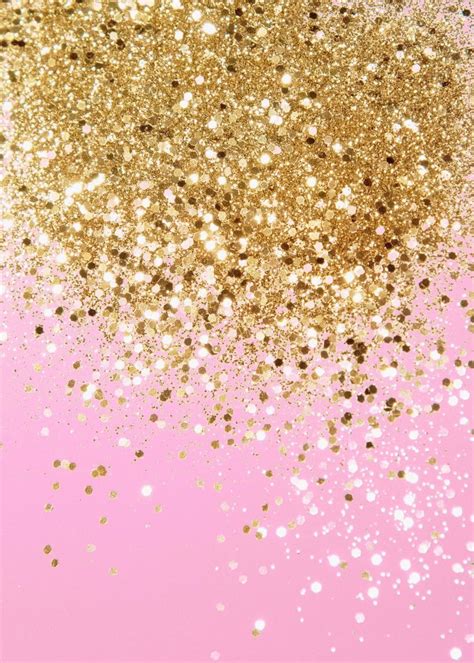 'Gold Pink Glitter 1 ' Poster by Anita's & Bella's Art | Displate | Pink glitter wallpaper, Pink ...