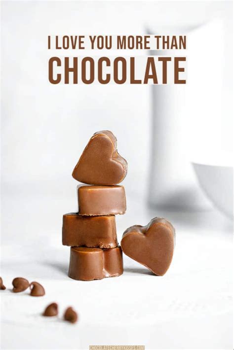 I love you more than chocolate - love chocolate quotes | Chocolate ...