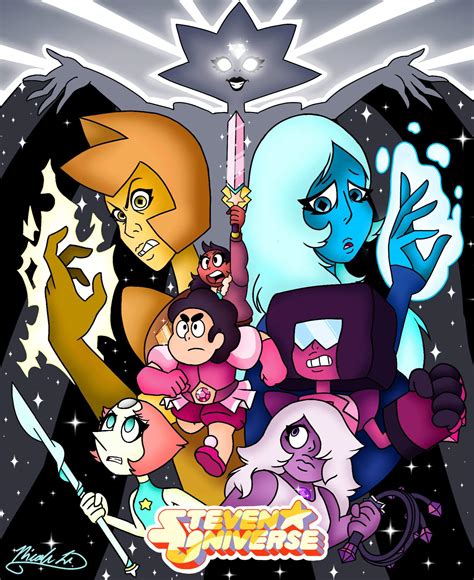 Diamond Days Poster Redraw {Complete} | Steven Universe Amino