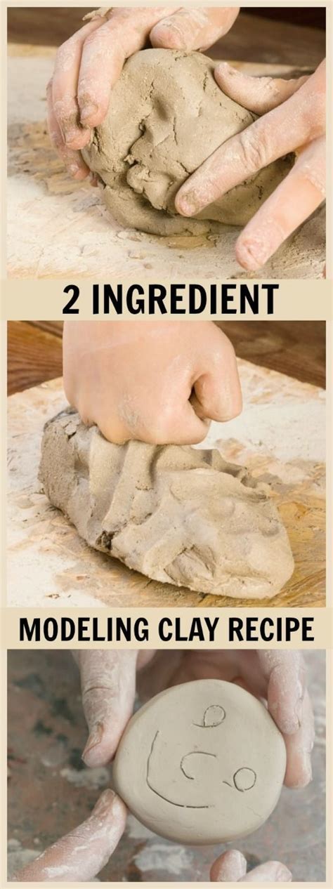 DIY MODELING CLAY MADE USING ONLY 2 INGREDIENTS Kids Crafts, Diy And Crafts, Arts And Crafts ...