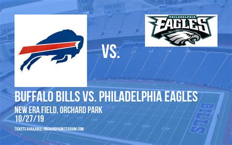 Buffalo Bills vs. Philadelphia Eagles Tickets | 27th October | Highmark ...