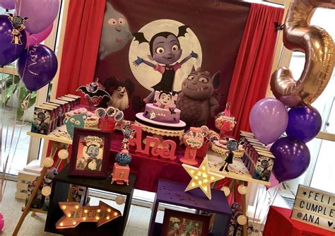 Vampirina Birthday Party Ideas | Photo 3 of 16 | Birthday, Birthday parties, Birthday party