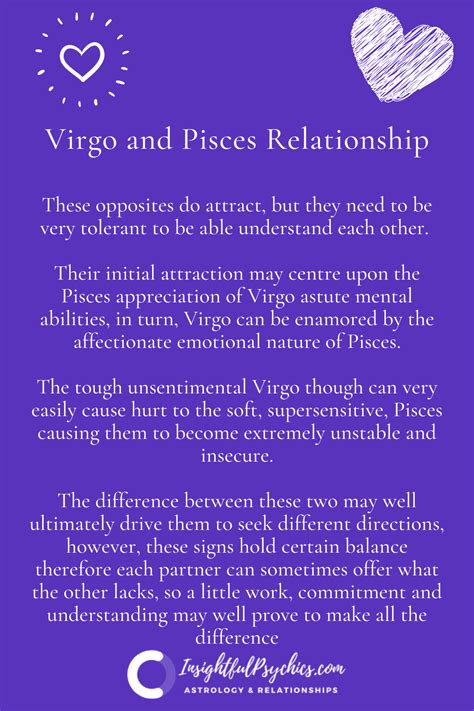 Pisces and Virgo Compatibility: Sex, Love, and Friendship