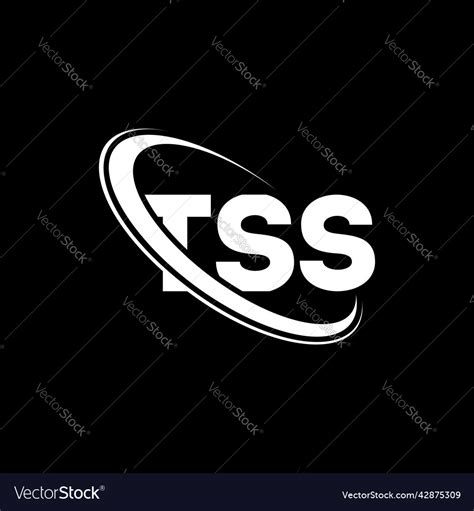 Tss logo letter design Royalty Free Vector Image