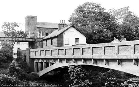 Photo of Llangammarch Wells, The Bridge And St Cadmarch's Church c.1955