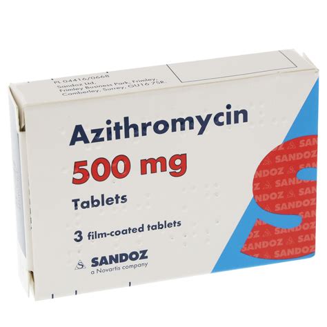 700327 : Azithromycin Tablets 500mg