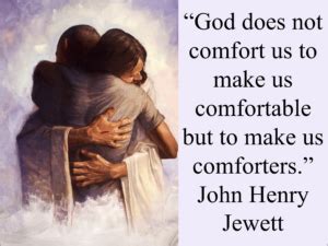 The Comforter Comforts with Comfort - Bremen Church of the Brethren