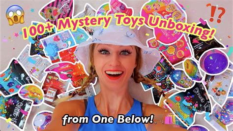 UNBOXING 100+ MYSTERY TOYS AND BLIND BAGS FROM ONE BELOW!!😱🛒 (OUR ...