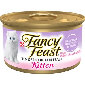 Fancy Feast Kitten Tender Chicken Feast | Review & Rating | PawDiet