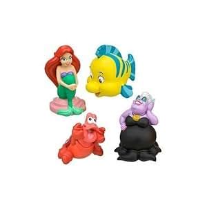 Amazon.com: Disney Ariel Bath Toy Play Set -- 4-Pc.: Toys & Games