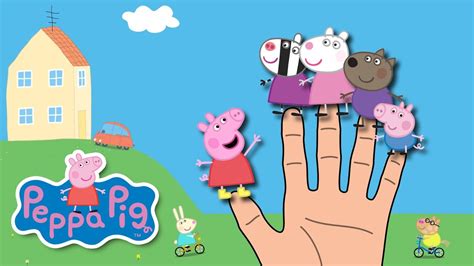 PEPPA PIG FINGER FAMILY SONG | NURSERY RHYMES FOR KIDS - YouTube