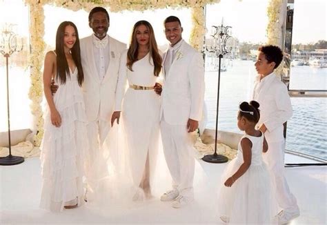 Tina Knowles Wedding Pics - The Snobette