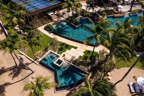 The Ritz-Carlton, Dorado Beach Reserve Resort – Puerto Rico – Positivo Pool Aerial View – TRAVOH