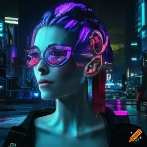 Cyberpunk concept art on Craiyon