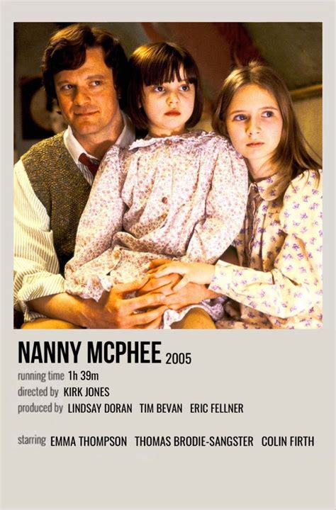 minimal polaroid movie poster for nanny mcphee Good Movies To Watch ...