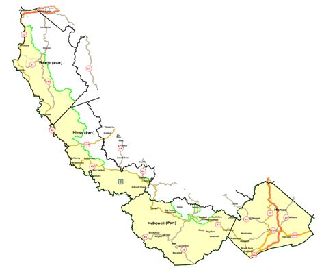 West Virginia Legislature's District Maps