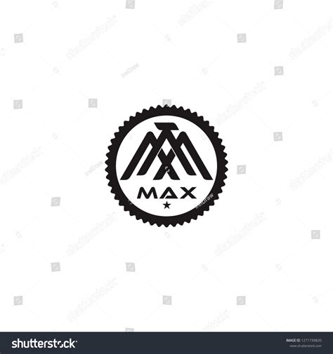 Max Logo Design Template Eagle Mark Stock Vector (Royalty Free) 1271739820