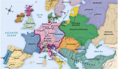 Map Of Europe 1492 Barbara Richman Barbarar1286 On Pinterest | secretmuseum